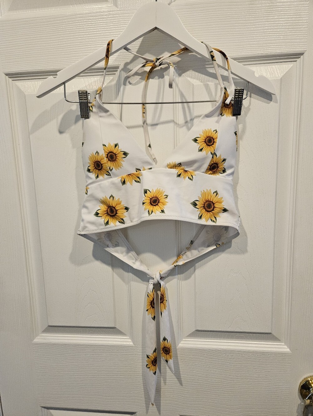 Women's Sunflower swimsuit bikini top size L
